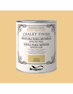 Rust-oleum chalky finish muebles mostaza, 750 ml