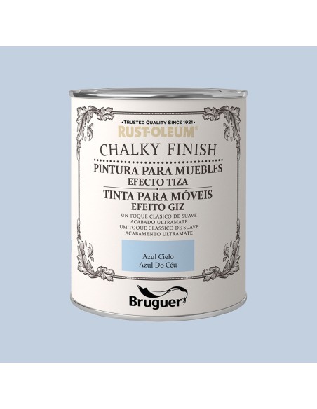 Rust-oleum chalky finish muebles azul cielo, 750 ml
