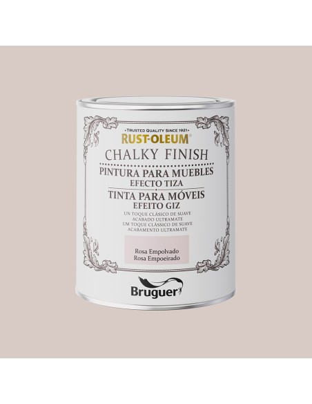 Rust-oleum chalky finish muebles rosa empolvado, 750 ml