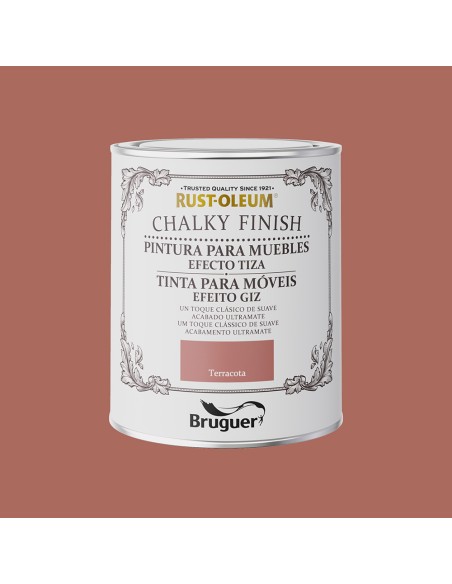 Rust-oleum chalky finish muebles terracota, 750 ml