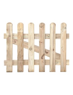 Puerta para valla clasica 80x100cm f30331 faura