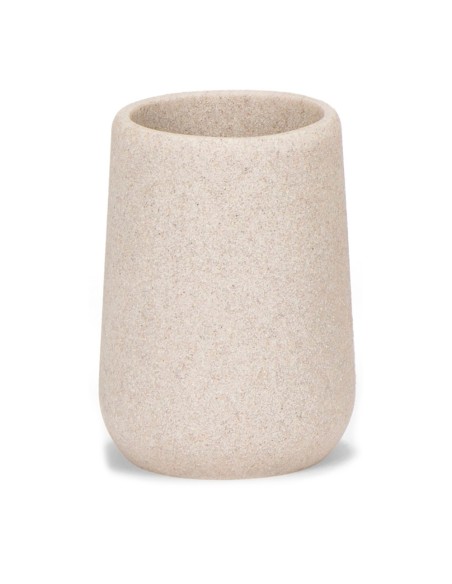 Portacepillos arenisca ø7,5 x 10,5 cm