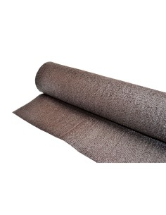 Malla de ocultacion premium marrón 1,5 x 5 m