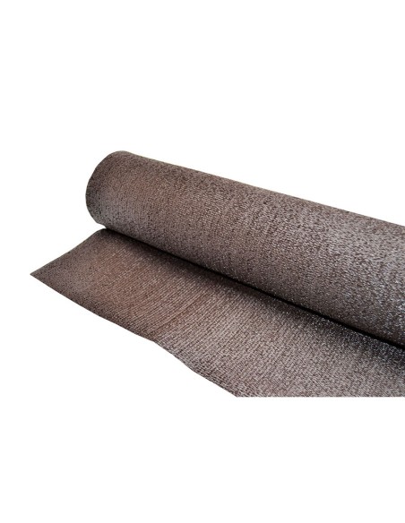 Malla de ocultacion premium marrón 1,5 x 5 m