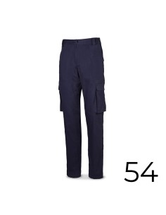 Pantalón strech 98% algodon 2% elastano 240g. azul marino talla 54 588pbsam/54