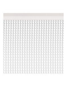 Cortina para puerta modelo "malta" color cristal 90x210cm m63250 acudam