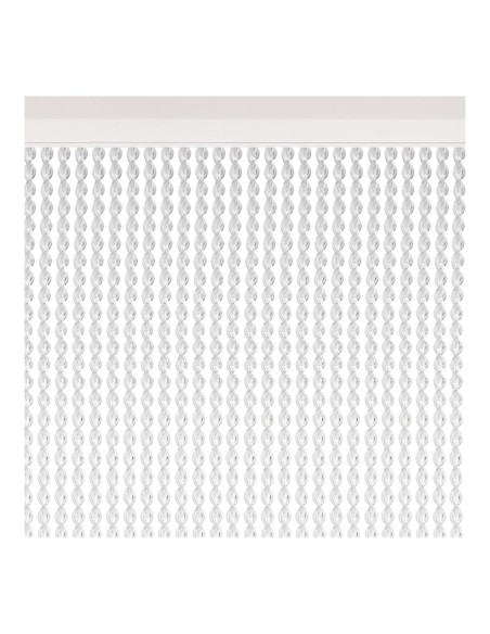 Cortina para puerta modelo "malta" color cristal 90x210cm m63250 acudam