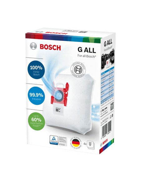 Bolsa de recambio para aspirador bosch, siemens, ufesa