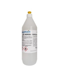 GEL HIDROALCOHOLICO 1 LT 70% ALCOHOL TECYMAIN