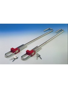 CANDADO ANTIRROBO COCHE ARCO CREM.Ø10MM NORMAL NIQ 82 FAC