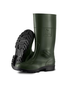 Bota de agua con seguridad s5 src color verde y negro talla 41