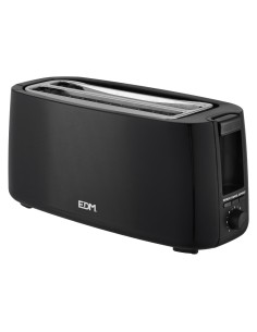 Tostadora doble ranura larga black design, 1400 w