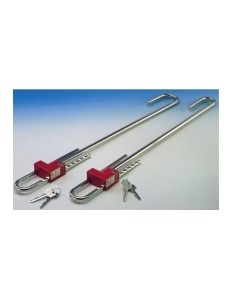 CANDADO ANTIRROBO COCHE ARCO CREM.Ø10MM ANCHO NIQ 82 FAC