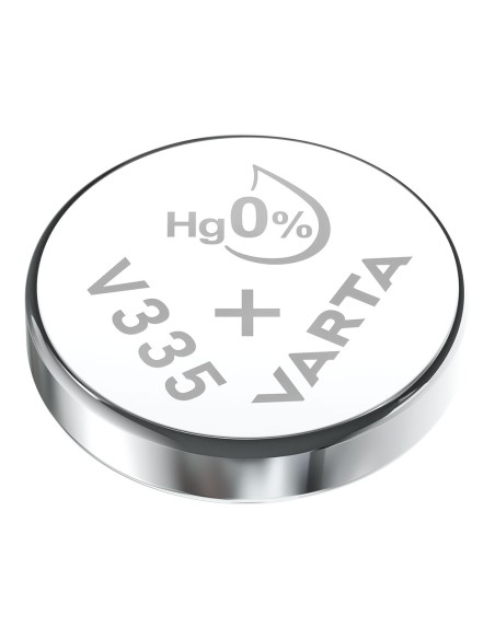 Micro pila de boton silver sr512sw - v335 100mah (blister 1 unid.) ø5,8x1,25mm