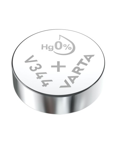 Micro pila de boton silver sr42 - v344 105 mah (blister 1 unid.) ø11,6x3,6mm