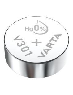 Micro pila de boton silver sr43 - v301 82mah (blister 1 unid.) ø11,6x4,2mm