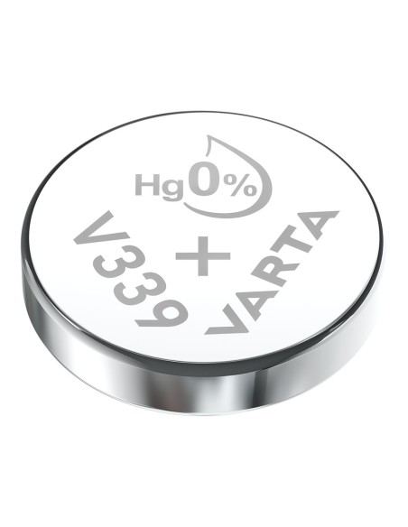 Micro pila de boton silver sr614sw - v339 12 mah (blister 1 unid.) ø6,8x1,45mm