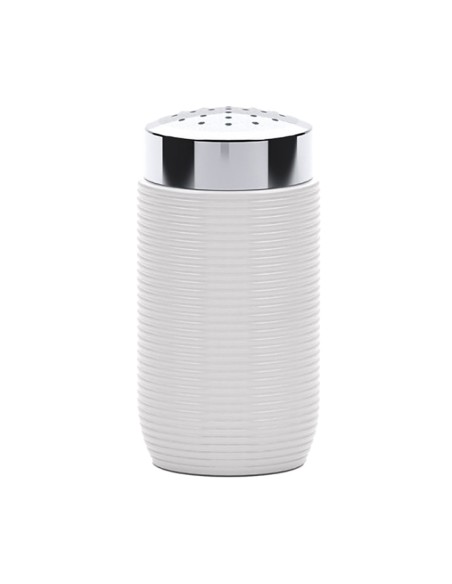 Salero de porcelana cromado 250 ml