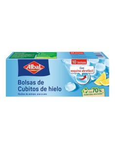 Bolsas de cubitos de hielo 10 uds