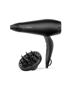 Secador de pelo con difusor negro smooth 2000 w