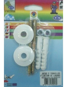 TORNILLOS LAVABO 320279 JUEGO 2 PIEZAS