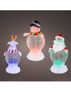 Figuras led de navidad modelos surtidos a pilas. 488719
