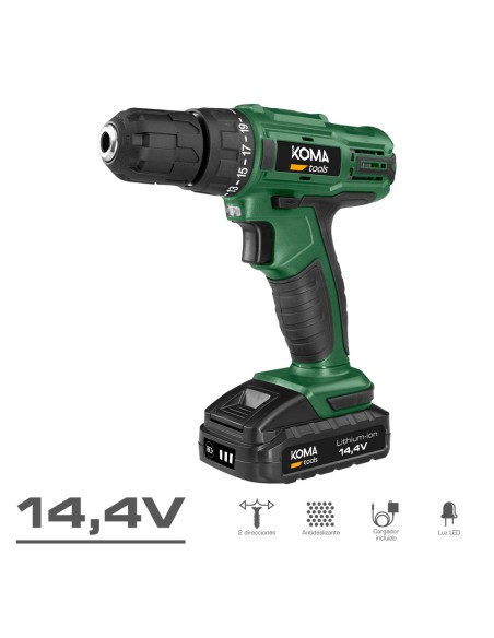 Kit taladro atornillador a batería