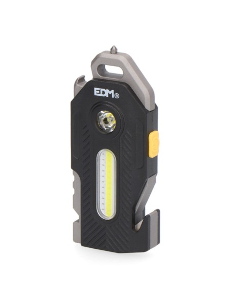 Linterna de seguridad 6 en 1 titan survival, 7+ 2,5w, 400 lm, 2 leds, 300mah