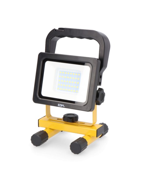 Foco led recargable 20 w 2000 lm 6500 k