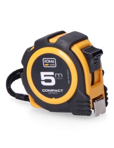 Flexómetro 5m x 19mm abs compact koma tools