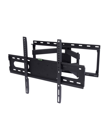 Soporte universal tv de 40-80 pulgadas 80 kg con dos brazos y oscilante. con nivel incluido