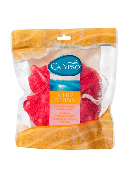 Esponja malla flor (fleur bain) colores surtidos