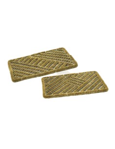 Felpudo coco/alambre 60 x 40 x 3,5 cm