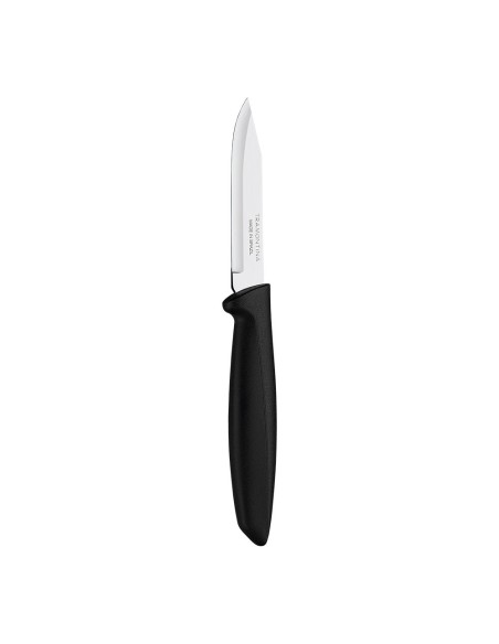 Cuchillo para legumbres y frutas plenus negro 7,7 cm blister
