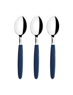 Cucharas para té ipanema azul 13,9 cm 3 uds
