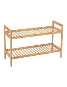 Estantería / zapatero bambú 70 x 26 x 40 cm