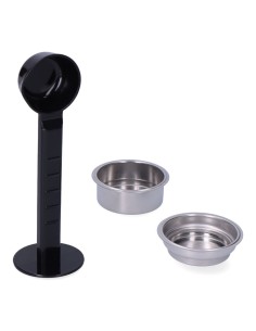 Set cuchara/prensador + filtro 1 taza + filtro 2 tazas para cafetera 07707 edm
