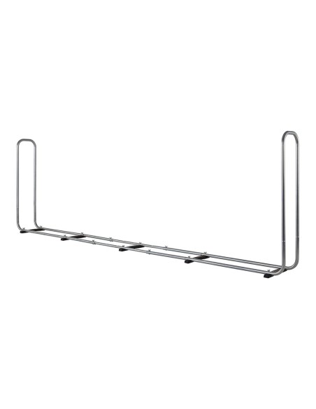 Soporte metálico para almacenar leña modular xxl hasta 1,6 m