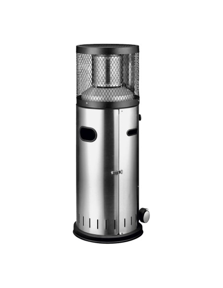 Estufa de gas de acero inoxidable para uso en exterior ø42 x 115 cm