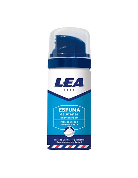 Espuma de afeitar lea sensible formato viaje 100 ml