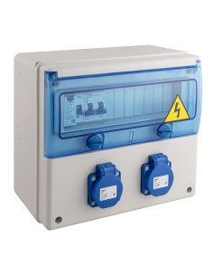 Cuadro industrial montado de 11 elementos, 270 x 160 x 250 mm