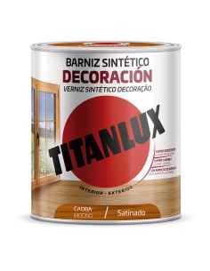 Barniz sintético decoración caoba satinado 750 ml