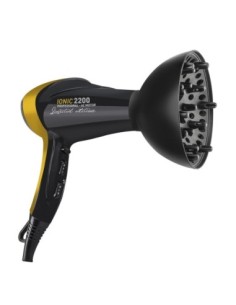 SECADOR PELO KUKEN 2200W AC NEGRO-DORADO