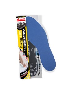 Plantilla para calzado luxe carbón activo recortable