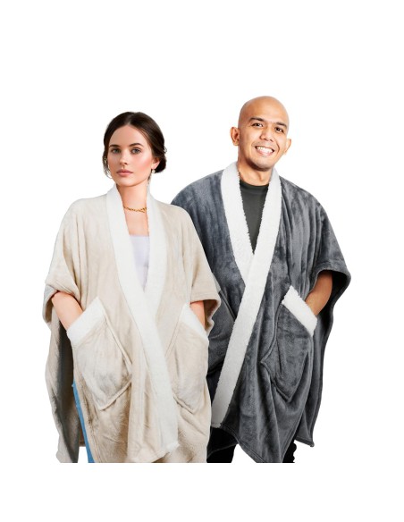 Batamanta individual con 2 bolsillos colores surtidos