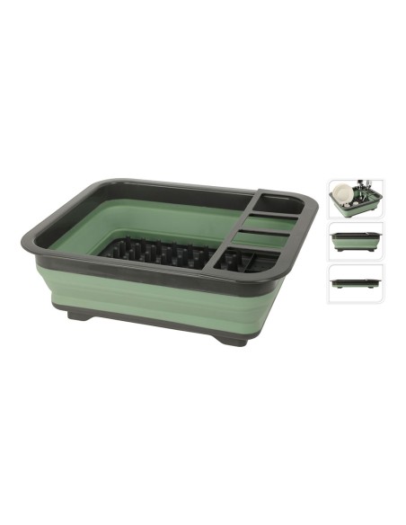 Escurridor plegable especial camping 370 x 280 x 120 mm