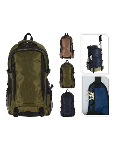 Mochila plegable 4o l colores surtidos