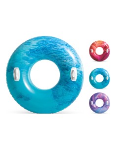 Flotador con asas colores surtidos ø114 cm