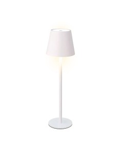 Lámpara led de mesa regarcable nterior color 27 cm blanco