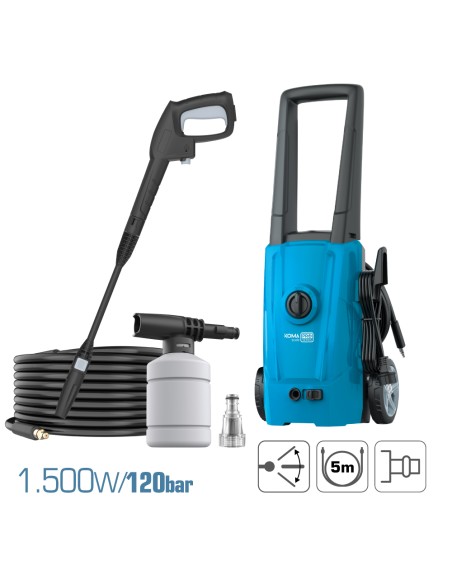 Hidrolimpiadora 1.500w 120 bar